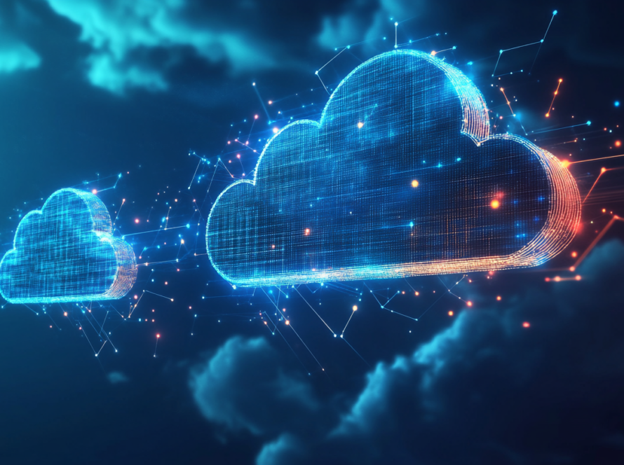Diagram illustrating What is Cloud Computing with Public, Private, and Hybrid cloud types.