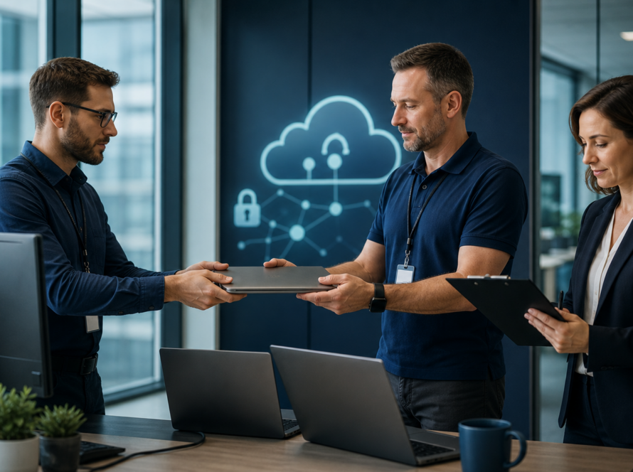 Business handover checklist for switching IT support providers